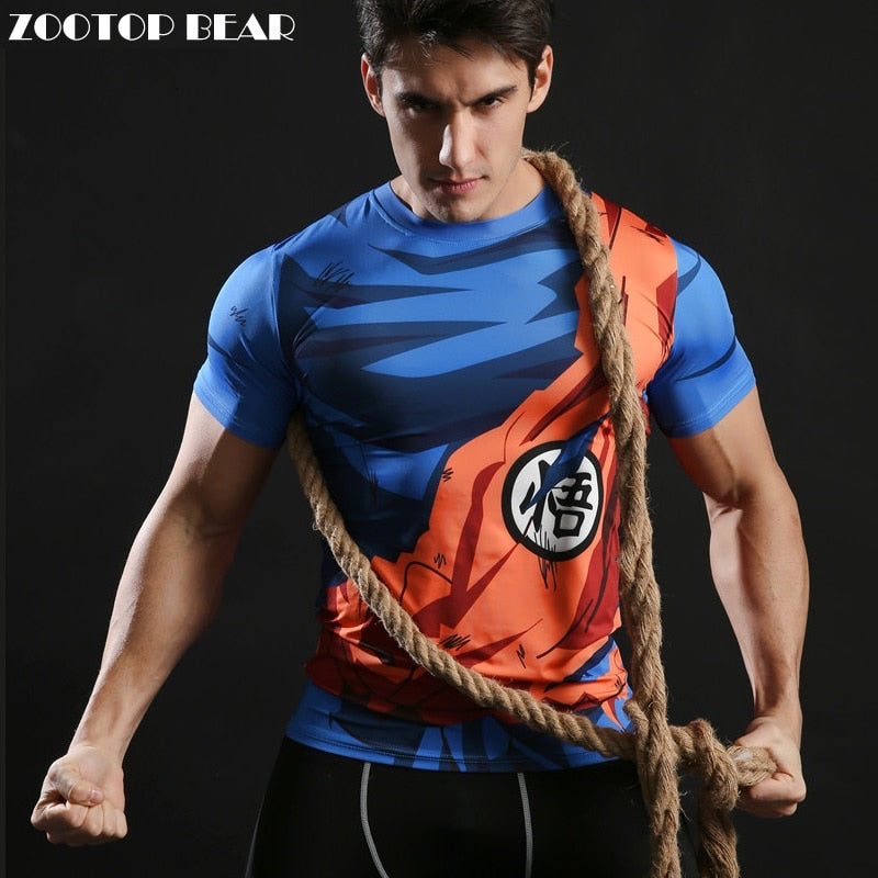 Anime Tee shirt 3d Dragonball Tshirt Men