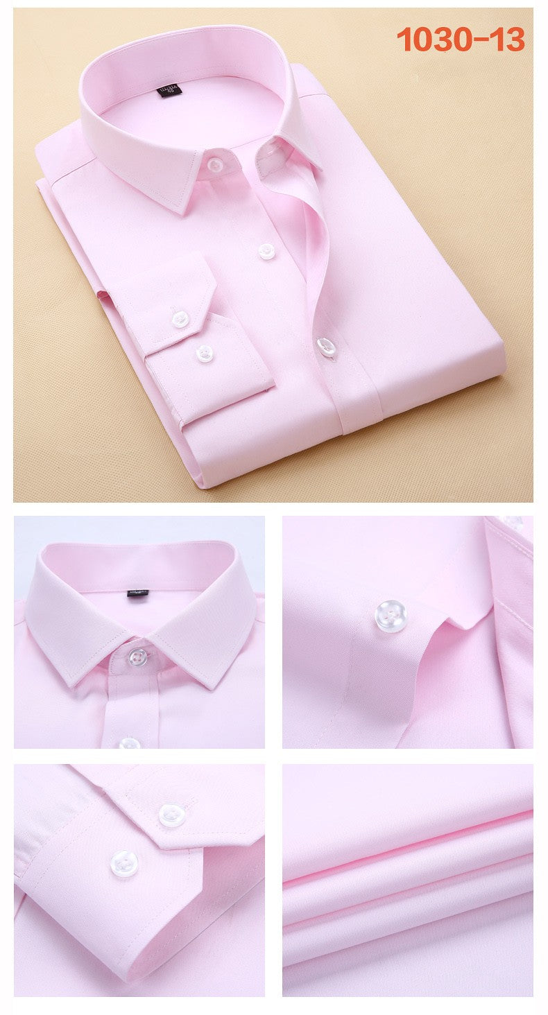 New basical solid men dress shirts