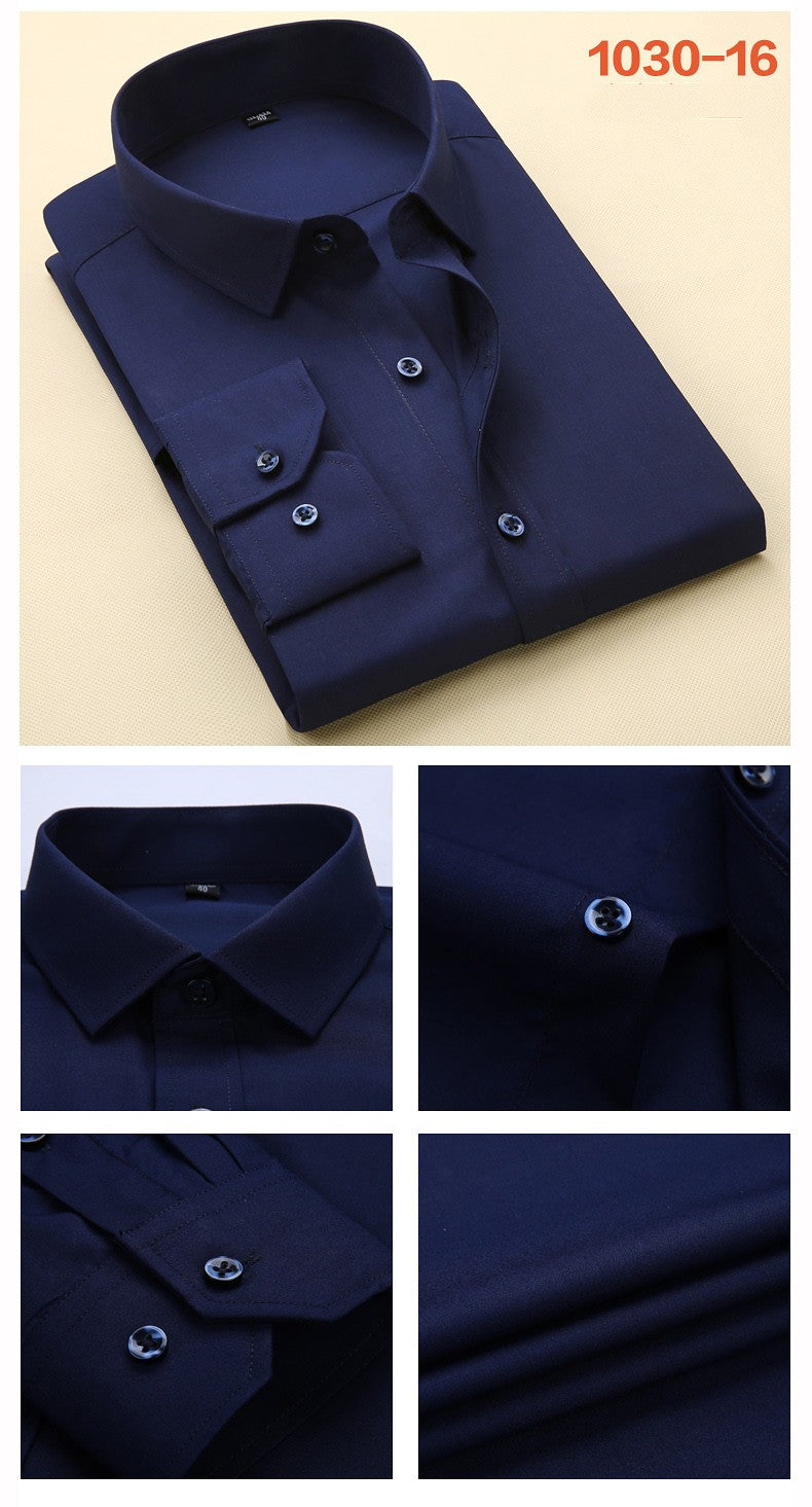 New basical solid men dress shirts