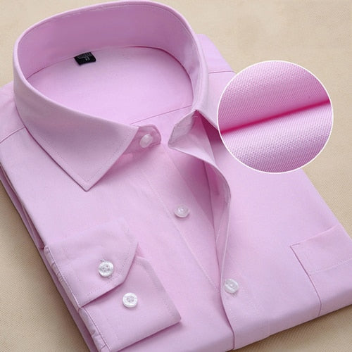 Pink Shirt Men Brand