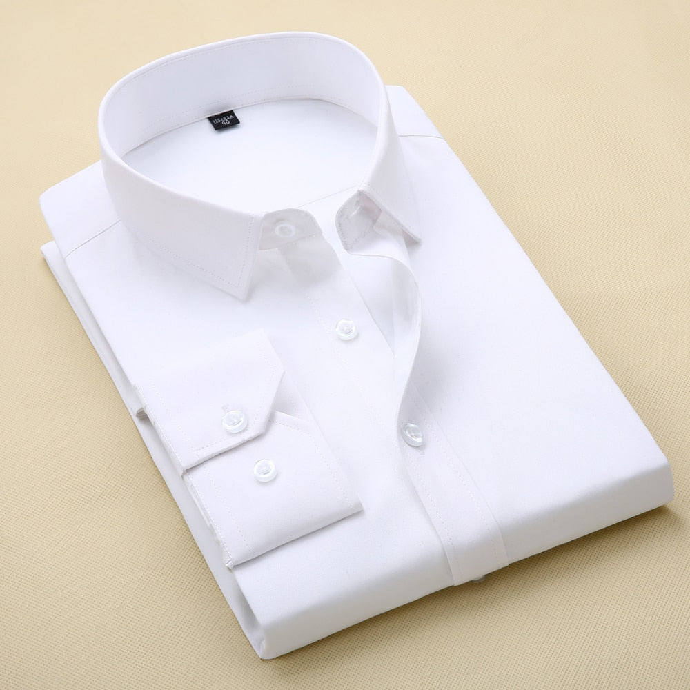 New basical solid men dress shirts