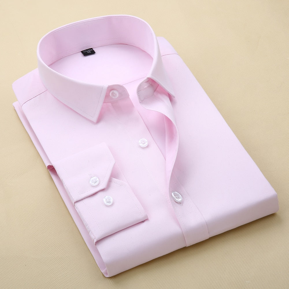 New basical solid men dress shirts