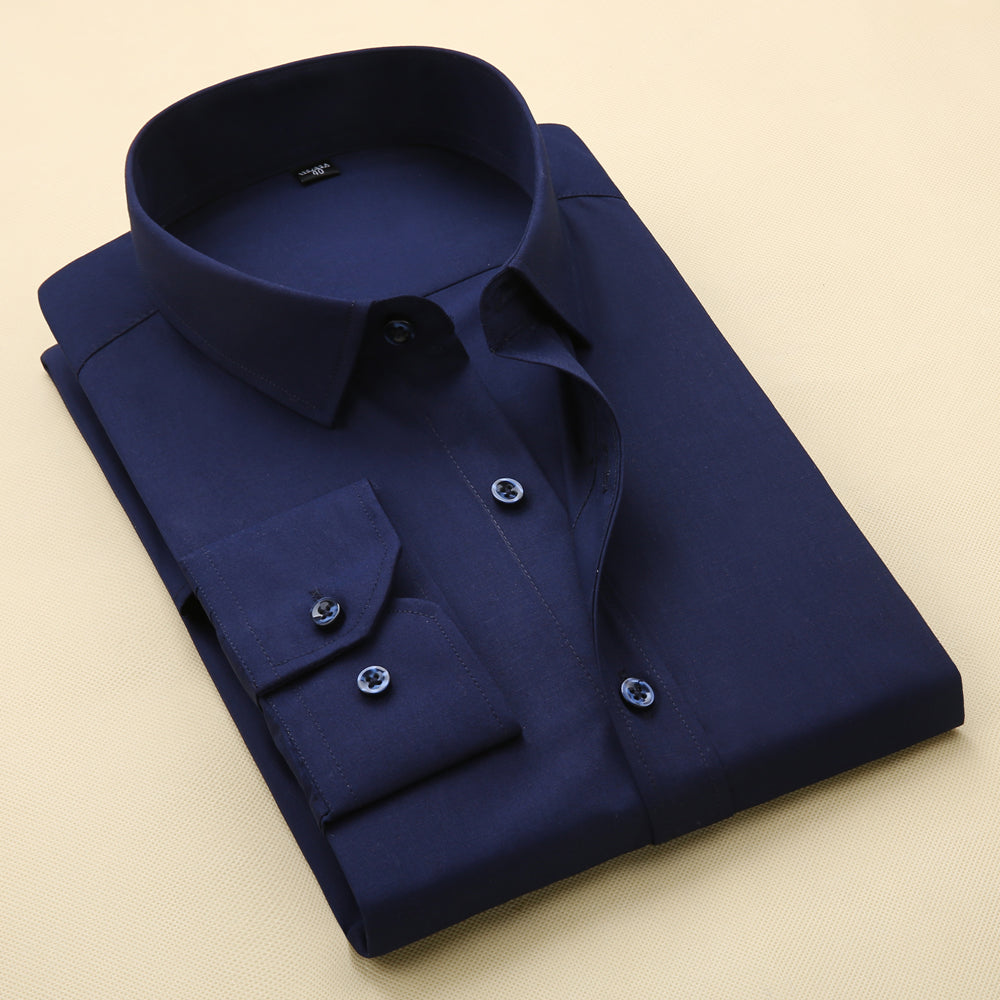 New basical solid men dress shirts