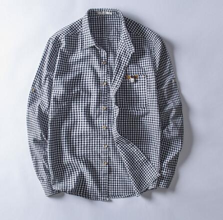 gray spring autumn casual shirts
