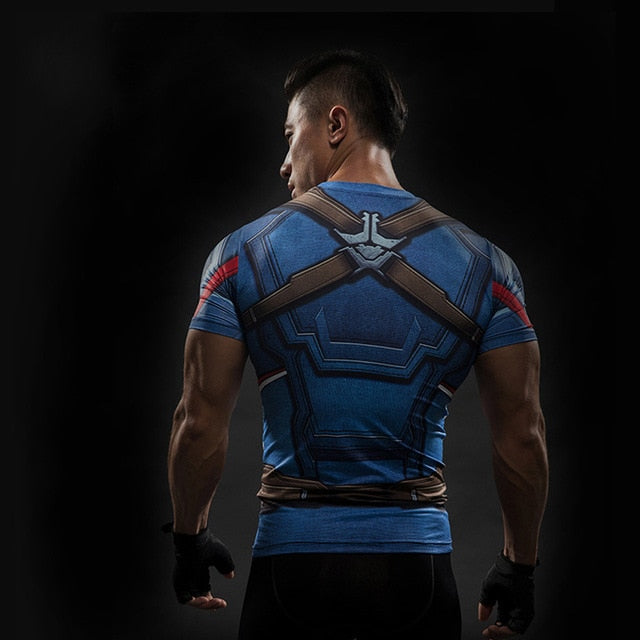 Short Sleeve 3D T Shirt Men T-Shirt