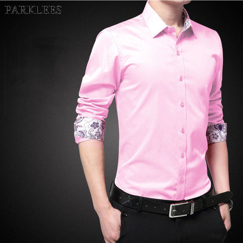 Cotton Shirt For Men Business Office Work