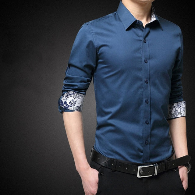 Cotton Shirt For Men Business Office Work