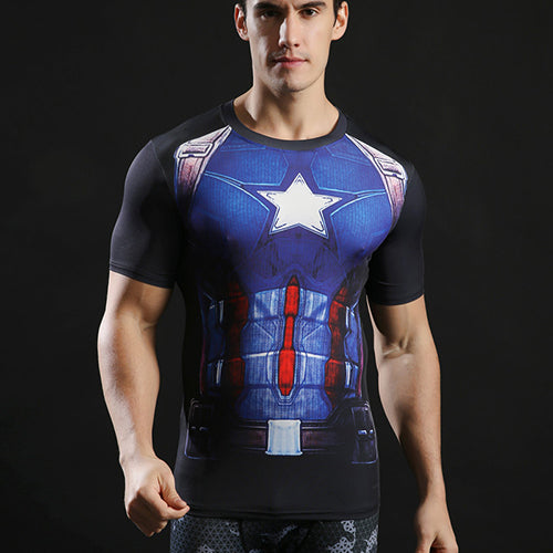 Tshirts Men Compression