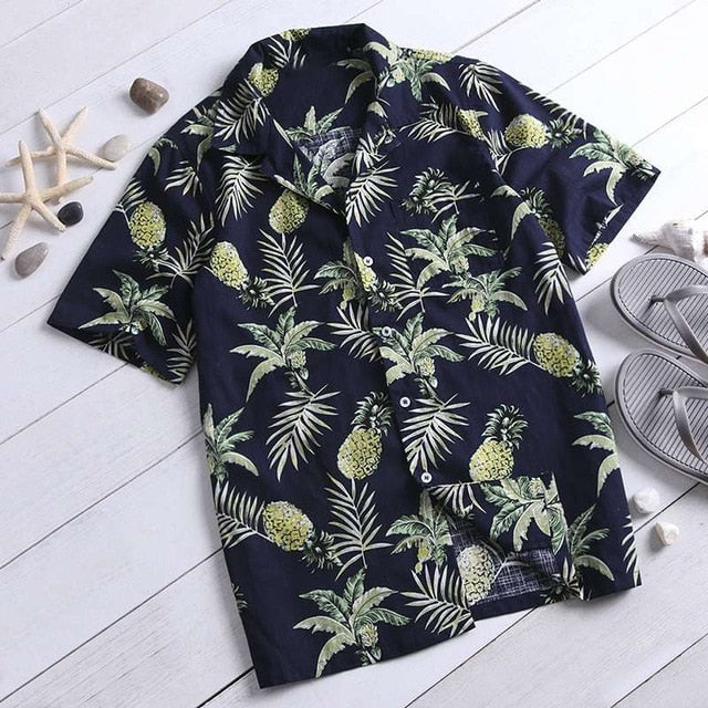 Hawaiian Shirts Tropical Mens Shirts Dress