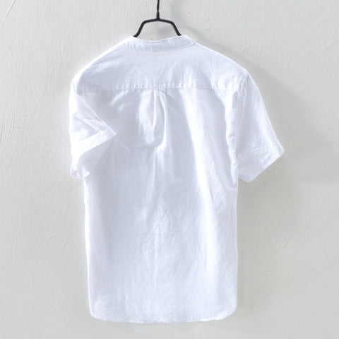 comfortable cotton shirts with short sleeves