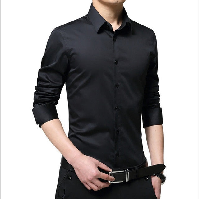 Men's plus size Slim fit shirts