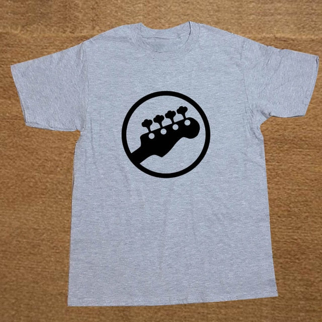 Bass Headstock Guitar Symbol Guitarist T-shirt