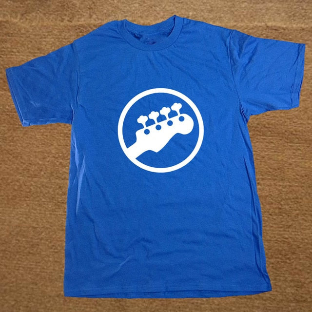 Bass Headstock Guitar Symbol Guitarist T-shirt