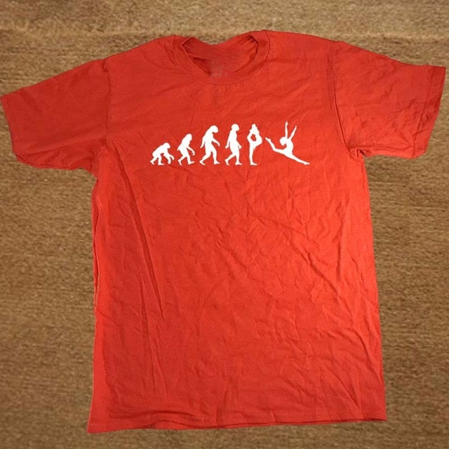 Evolution of Gymnastics Party T Shirt