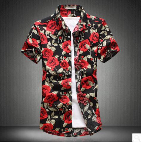 Hawaiian Style Short Sleeve Shirt