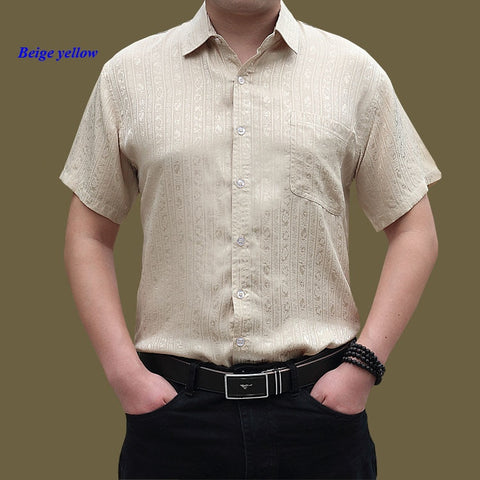 New arrival pure silk male short-sleeve