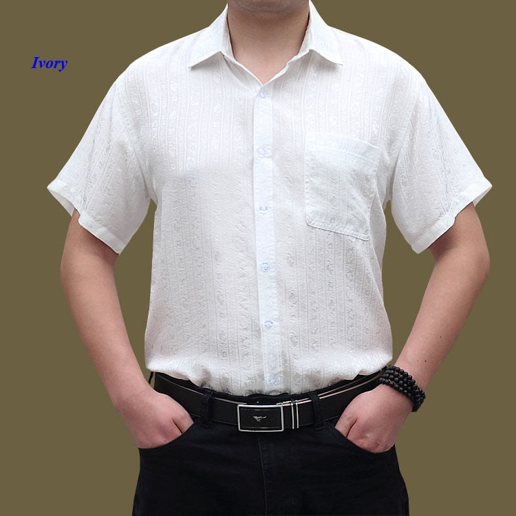 New arrival pure silk male short-sleeve