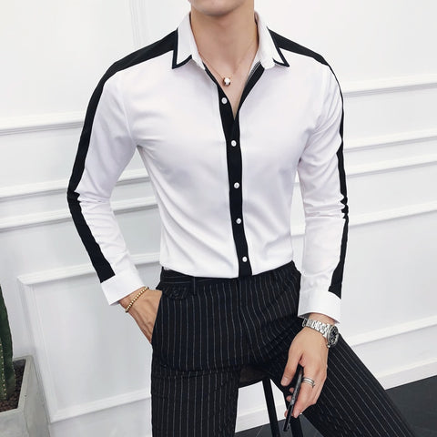 Shirt Long-sleeved Slim Fashion